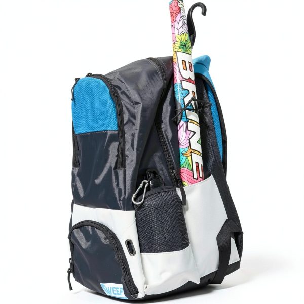 Sweep Field Hockey Backpack Gray Blue Youth Bag-5