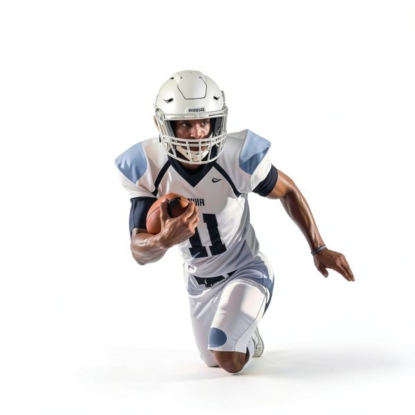 Sports Unlimited Football Girdle White Spandex-1