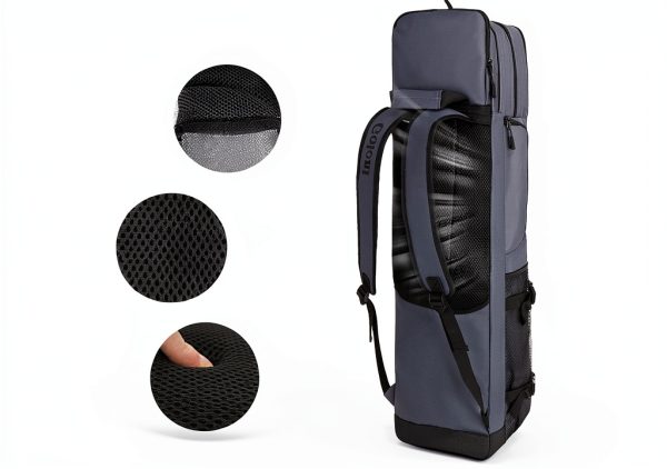 Goloni Lacrosse Bag Black 50L Field Hockey Equipment-3