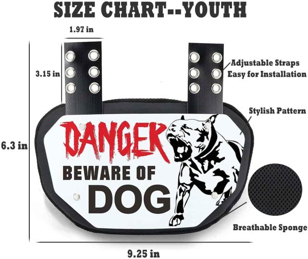 Football Backplates Youth Size LalaKoo Polymer Sponge-1