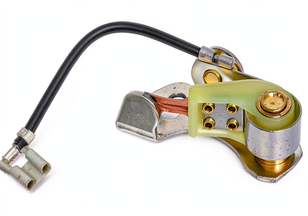 Installing Standard Motor ignition point set in a car engine
