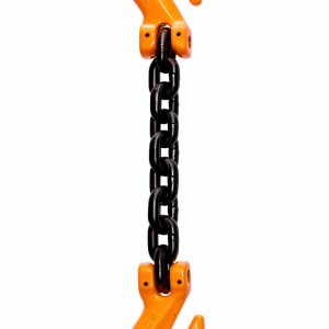 9/32" x 10' Grade 100 Chain Sling by Generic Stainless Steel Orange-0