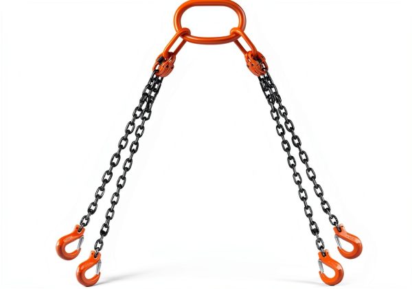 Lift Chain Sling 10Ft 4 Way x 5/16 inch 11000lbs 5 Ton for Chains Lifting-1