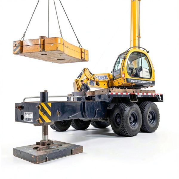 SALUINOKI 4 Chain Lifting Sling 5-16 inch x 10ft 11000lb with Gloves-3