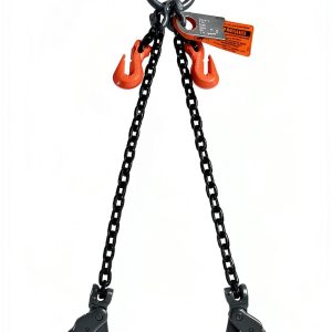 Chain Sling Advantage Rigging 3/8" x 6' 2-Leg with Locking Hooks-0