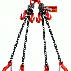 Chain Sling Advantage Rigging Quad Leg 3/8" x 10' Grade 100 Heavy-Duty-0