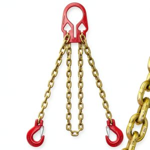 10ft Adjustable Chain Sling FITHOIST G80 Alloy Steel Leg Safety Hooks-0