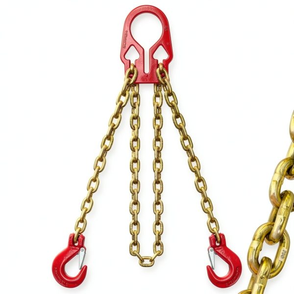 10ft Adjustable Chain Sling FITHOIST G80 Alloy Steel Leg Safety Hooks-0